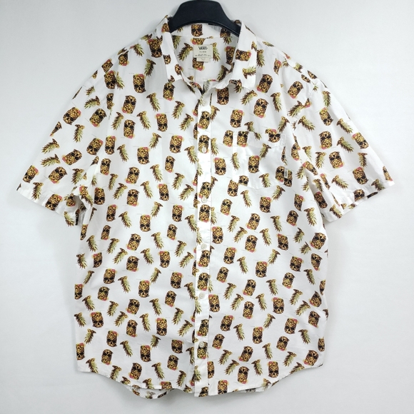 vans pineapple button up